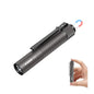 VTIGER T1A Mini Pocket EDC Flashlight with Clip,1300 Lumen Compact AA Rechargeable LED Little Flashlights, Super Bright Tail Switch Small Flash Light with Magnet for Camping,Hiking,Outdoor,Emergency - color: Brown