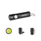 ThruNite Ti Keychain Flashlight, USB-C Rechargeable EDC Pocket Light, 650 Lumens with Magnetic Tailcap, 5 Modes, IPX-6 Waterproof Mini Flashlight for Camping, Everyday Carry (Black) - color: Black Cool White
