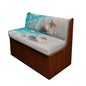 RV Dinette Cushion Covers Camper Dinette Cushion Covers, Beach Sea Shell RV Seat Cover Couch Covers Sofa Seat Protector Stretchable Covers for Camper Car Bench - color: Beach Sea Shell