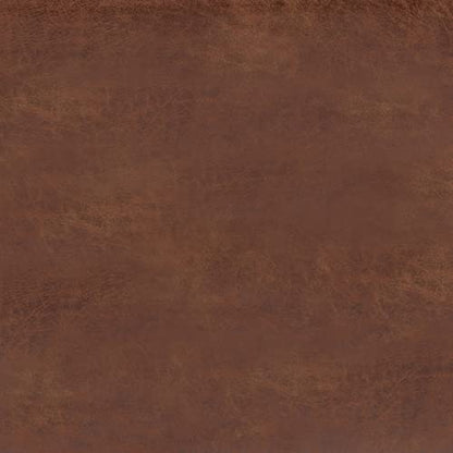 SIMPLIHOME Rockwood Cube Storage Ottoman with Tray - 17" Wide x 17" High Upholstered Vegan Leather Square Storage Ottoman in Distressed Saddle Brown, Contemporary Cube Ottoman with Serving Tray - color: Distressed Saddle Brown