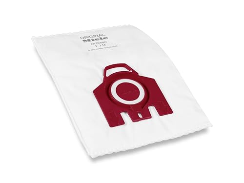Miele Genuine FJM HyClean Air Vacuum Bags for Miele Compact C1 & Compact C2 Vacuum Cleaners, Allergy XL Pack of 8 Vacuum Bags and 1 HEPA AirClean Filter