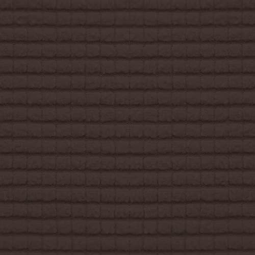 Easy-Going Stretch Individual Couch Cushion Cover Sofa Seat Furniture Protector Sofa slipcover Soft Flexibility with Elastic Bottom(2 Piece Cushion Sofa, Chocolate) - color: Chocolate, size: 2 Cushion Sofa