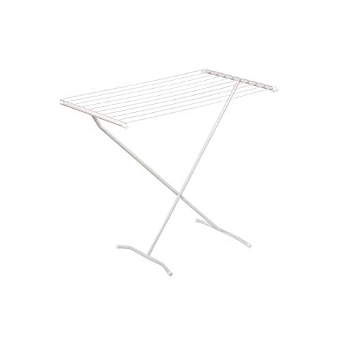 Honey-Can-Do Collapsible Clothes Drying Rack – Sturdy Metal X-Frame, Space-Saving Towel & Laundry Rack for Indoor/Outdoor Use, Foldable Design for Laundry Organization - style: X-Frame