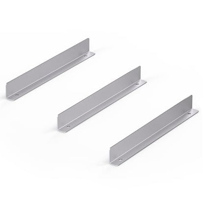 AA Products P-SH-Divider-16A Shelf Divider Shelf Accessories Designed for 16" Depth Van Shelving Storage, Set of 3 - Grey - size: 16"D - Basic Version