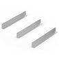 AA Products P-SH-Divider-16A Shelf Divider Shelf Accessories Designed for 16" Depth Van Shelving Storage, Set of 3 - Grey - size: 16"D - Basic Version