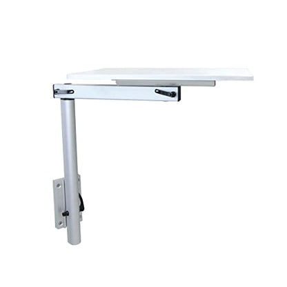 Manufacturers' Select ITC RV Side Table with MOD Table Leg System (Roman Marble Table Top w/Silver Table Leg) - color: Roman Marble Table Top W/ Silver Table Leg