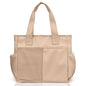 Odoland Soft Cooler Bag – Leakproof Insulated, Collapsible for Beach, Camping - color: Khaki
