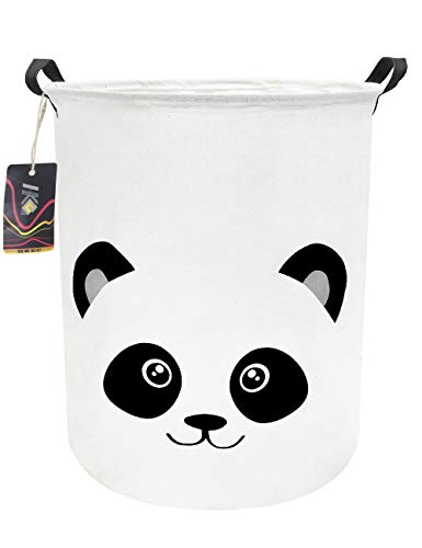 Baby Laundry Hamper,Kids Laundry Baskets,Waterproof Toy Storage Bin,Dirty Clothes Hamper for Nursery,Panda Gift Baskets,Boys Bedroom Decor(Panda) - color: PANDA