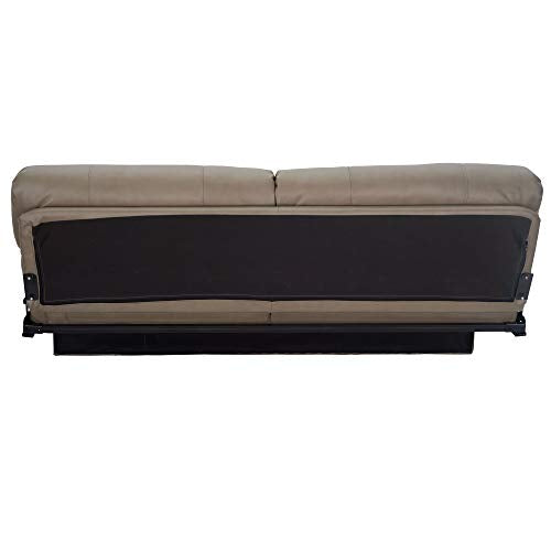 RecPro Charles RV Jackknife Sofa | Love Seat | Sleeper Sofa | Length Options 62", 68", 72" (68 Inch, Putty) - color: Putty, size: 68 Inch