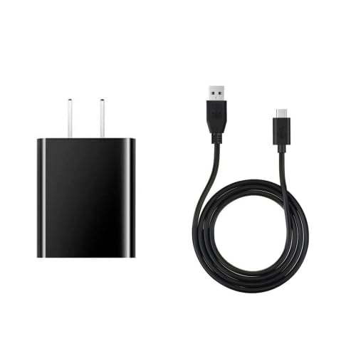 USB-C 5V AC-DC Adapter Replacement for LIVAROCI U81Q U80Q Blood Pressure Monitor Cuff Upper Arm LED Screen Automatic Digital Blood Pressure Machine 5VDC Power Supply Cord Battery Charger PSU