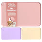 Pet Feeding Mat 12"x19" Silicone Dog Feeding Mat Pet Place Mat Waterproof Silicone Contain Spills Protects Floors Placemats for Cats and Dogs - color: Pink