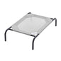 Coolaroo Original Elevated Dog Bed - Breathable Off-The-Ground Pet Bed with Cooling Fabric, Joint Relief & Moisture-Resistant Fabric, 100% Recyclable, Easy Clean, Grey, Small - color: Grey, style: Small Dog Bed