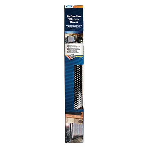 Camco 45162 50" x 30" SunShield Reflective Window Cover - size: 50 Inch x 30 Inch