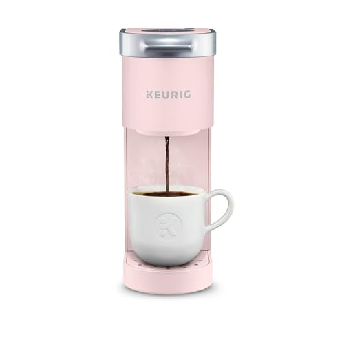 Keurig K-Mini Single Serve K-Cup Pod Coffee Maker, 6 to 12oz Brew size, with Cord Storage, Perfect for Small Spaces, Dusty Rose - color: Dusty Rose