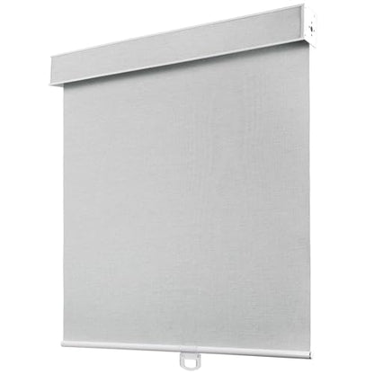 Cordless RV Blind, Blackout Window Curtain Pleated Shade for RV, Camper and Motorhome Window, Fit for 12" W x 24" H Rough Opening RV Window, Grayish White - size: 19"W x 30"H