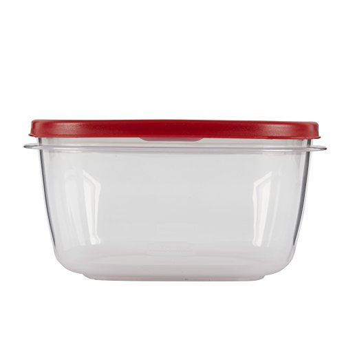 Rubbermaid Easy Find Lids Food Storage Container, 14 Cup, Racer Red - style: 14.0C/3.3L 4CS