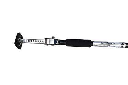 Heavy Duty Truck Cargo Bar - Adjustable QSP-360 Truck Bed Organizer with Weight Capacity 175 lbs. - Self-Locking Spring Ratchet Load Lock Bar - Extends 3.6 to 6 Ft, Ideal for Car, SUV & Truck - color: Black