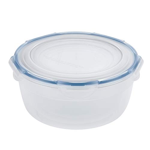 LocknLock Easy Essentials Food Storage lids/Airtight containers/Stackable, BPA Free, 6 Piece, Clear - size: 6 Piece - Bowl Set