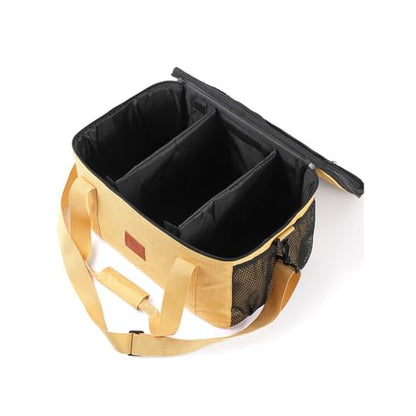 Camping Cookware Storage Bag, Camping Cooking Utensils Organizer, Camping Storage Handbag, Barbecue Tool Storage Bag, Cookware Utensils Kit Travel Hanging Bag Outdoor Equipment Carry Bag