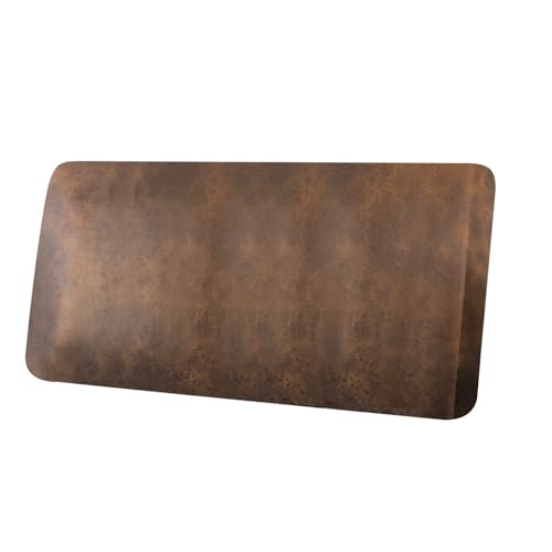 ANARACHON Leather Look Couch Cushion Covers Sofa Seat Slipcovers Sets Couches Furniture Protector for Sectional Armchair Loveseat Pets Kids Stretch Spandex Fabric (1 Cushion Loveseat, Dark Brown) - color: Dark Brown, size: 1 Cushion Loveseat