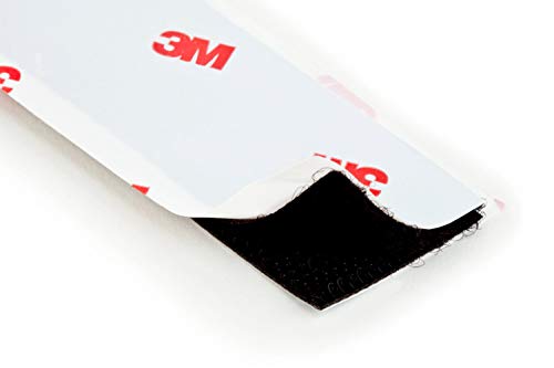 Scotch Multi-Purpose Hook and Loop Fastener Strips, 3/4 in x 3 in, 4 Sets, For Indoor Use, Holds up to 3 lbs/1 lb per 1"