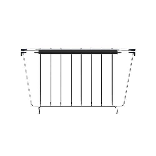 NiuYichee Stainless Steel Dish Drying Rack(14.2"L x 9.5"W x 4.1"H), Expandable Fruit & Vegetable Drain Rack over Sink, Dish Drainer Rack in Sink, with Stainless Steel Utensil Holder & 16" Silicone Mat - size: Small【14.2" X 9.5"】
