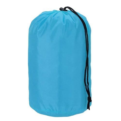 Stuff Sack, Nylon Waterproof Storage Sacks Portable Drawstring Dry Stuff Bag Gear Organization with Toggle, 7x13Inch Fit for Backpacking Camping Traveling Hiking(Blue) - color: Blue, size: 7 x 13 In