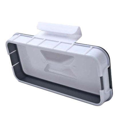 KUJOBUY Bag Holder Kitchen Cupboard Hanging Bag Trash Can Waste Garbage Bin Rack Holder Small Trash Can Rv Trash can Garbage Storage Rack Can with Lid Recycle Bin for Kitchen