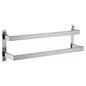 KOKOSIRI Hand Towel Bars Bathroom 2-Tiers Ladder Towel Rails 20 Inches Towel Holders Wall Mounted Towels Shelves Rack Brushed Stainless Steel, B5008BR-L20 - color: Brushed Nickel, size: 20-Inch