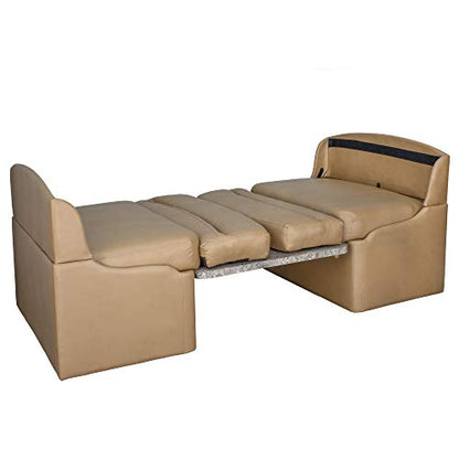 RecPro 36" RV Dinette Booth Set with Table and Leg | Two Dinette Booths (Toffee, Luna Imperial) - color: Luna Imperial, size: Toffee