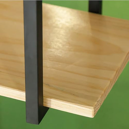 Floating Shelves，Ceiling Shelf Brackets 2 Layer，Wall-Mounted Decorative Rack for Bar Restaurant，Hanging，Easy to Install(Size:120 * 30 * 60cm(47 * 12 * 24IN)) - size: 120*30*60cm(47*12*24IN)