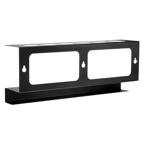 QWORK Caulking Gun Holder & Organizer, Wall Mount Pre-Assembled Storage Rack for Workshop, Garage & Shop Tools