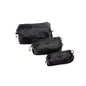 Peak Design Ultralight Terra Shell Packing Cube Bundle, Black, Travel Cubes with Strap Attachment Points and Luggage Pass Through, Zipper Opening, Travel Organizer for Men and Women, Sizes XXS, XS, S