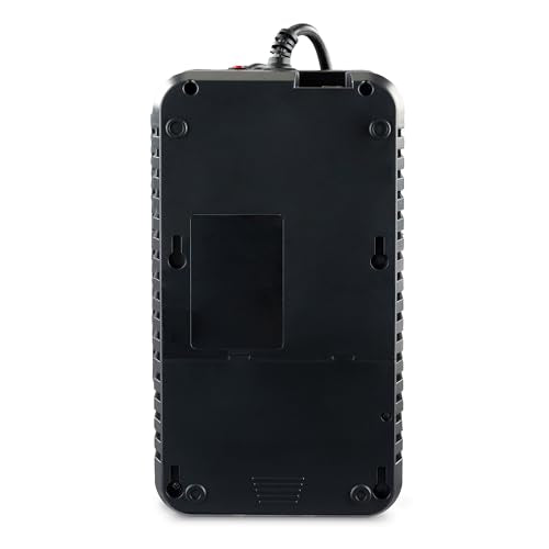 CyberPower EC650LCD Ecologic UPS Battery Backup and Surge Protector, 650VA/390W, 8 Outlets, ECO Mode, Compact, UL Certified - style: 650VA LCD