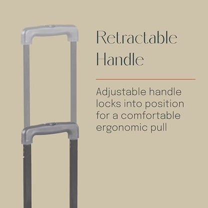 Mobile Folding Utility Cart with Canvas Storage Organizer Bag, Rolling Cart, Chocolate/Sand - color: Chocolate/Sand