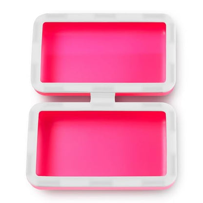 BRIXY Beauty Bar Travel Case Set – 3 Pack Soap Bar Travel Containers, Leakproof Portable Soap Holder, Durable Silicone, Magnetic Seal, TSA Friendly (Pink, Purple, Green) - color: Pink, Purple, Green