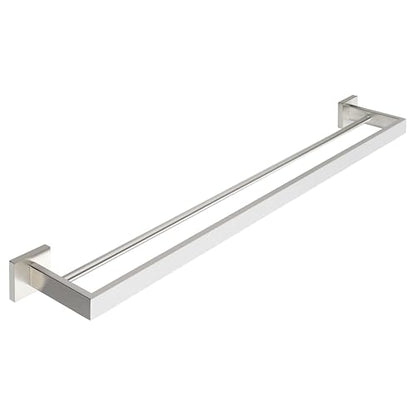 Alise Double Towel Bar, 32" SUS304 Stainless Steel Towel Racks for Bathroom, Long Bathroom Towel Rack Wall Mounted, Heavy Duty Towel Holder, Brushed Nickel - color: Brushed Nickel, size: Double 32 Inch