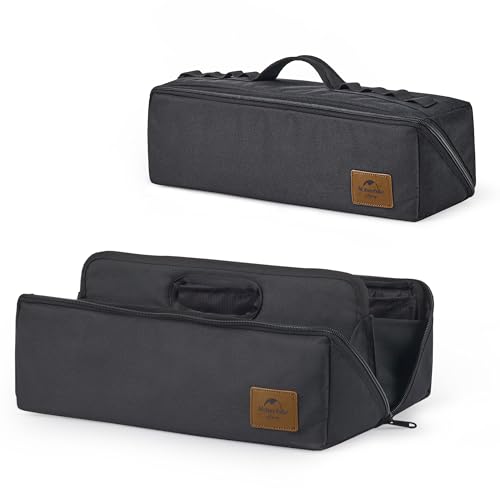 Naturehike Folding Tool Bag, Multifunctional Tool Storage Bag, Zippered Duffel Bag, Water Repellent Tool Origanizer - color: Night Black