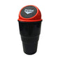Mini Car Auto Garbage Trash Can Automotive Vehicle Waste Storage Fits Cup Holder for Office Desk Trash Can (Red) - color: Red