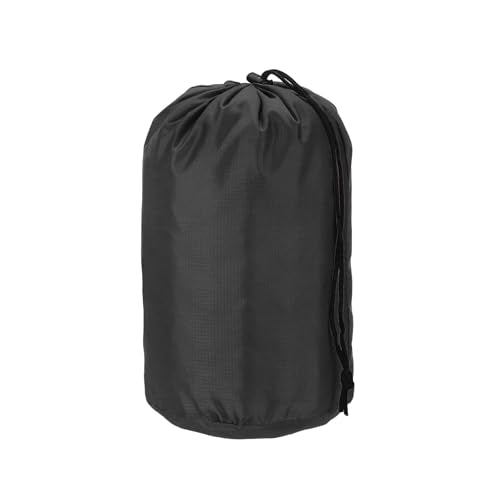 Stuff Sack, Nylon Waterproof Storage Sacks Portable Drawstring Dry Stuff Bag Gear Organization with Toggle, 3x5Inch Fit for Backpacking Camping Traveling Hiking(Black) - color: Black, size: 3 x 5 In