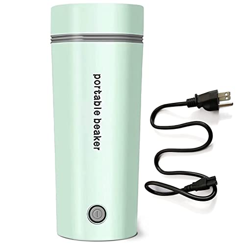 Electric Travel Kettle, Portable Electric Kettle, Mini Hot Water Boiler, Small Travel Tea Kettle Fast Boiling Water, One Cup Hot Water Maker, 350ml-Green - color: Green-350ml
