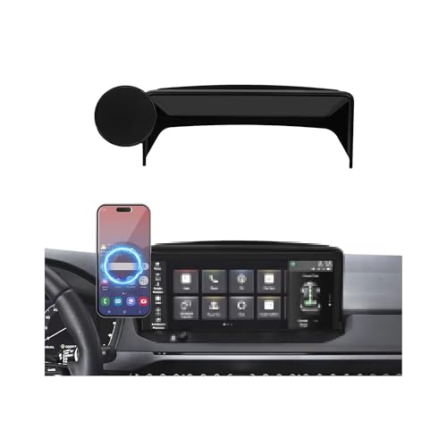 Car Phone Holder for 2018-2022 Honda Accord Accessories 8-inch Screen Fixed Clip, Magnet Cell Phone Mount Compatible with MagSafe, Hand-Free 360° Rotation Phone Automobile Cradles Not Affect Air Vent - size: 18-22 Honda Accord