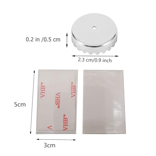 Magnet Air Dry Soap Holder caps, Magnetic Wood Material Soap Saver Tapes for Soapholder & Soap Dish, No More Soggy Soaps - Replacement Capsules for Magnetic Soap Holder (6pcs caps,2pcs Tapes) - color: Caps and Tapes