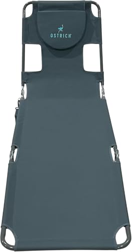 Ostrich Chair Chaise Lounge,Grey - color: Grey, style: Standard Chaise