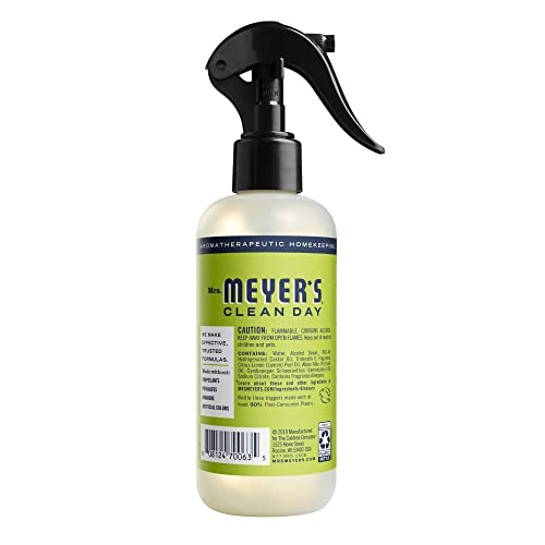 Mrs. Meyer's Air Freshener, Lemon Verbena, Spray | Non-Aerosol | Essential Oils | 8 fl. oz | Pack of 2 - size: 8 Fl Oz (Pack of 2)