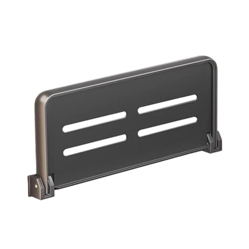 LAFANDE RV Aluminum Foldable Shelf- Hidden, Wall-Mounted Folding Shelves, RV Fold-Down Storage Panel, Space-Efficient Versatile Floating Storage for RVs, Campers, Bedrooms and Kitchens
