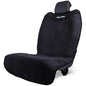 HAPPEGEAR Happeseat Waterproof Car Seat Cover & Protector – Universal Fit Car Seat Towel Cover – Non-Slip Backing, Easy Install & Storage, Machine Washable, Fits Front & Back, Black - color: Black