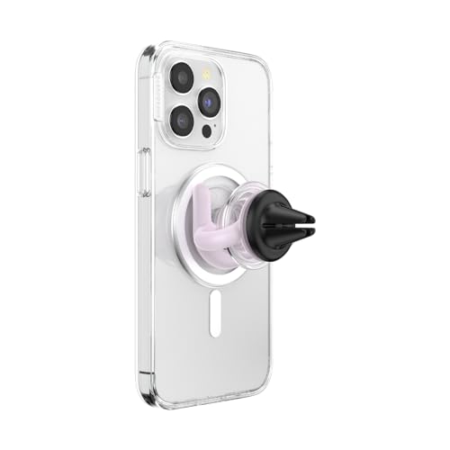 PopSockets Car Phone Mount, Vent Mount, Light Pink - Orchid - color: Orchid