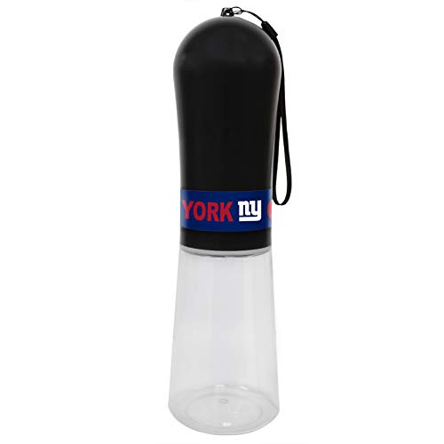 Dog Water Bottle. NFL New York Giants PET Water Bottle. Best Cat Water Bottle. Water Fountain Dispenser for Dogs & Cats. - color: New York Giants