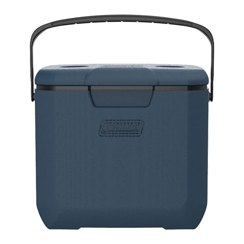 Coleman Chiller 9/16/30/48/60qt Cooler with Ice Retention, Leak Resistant, Great for Camping, Concerts, Sports, and More - color: Sapphire, size: 30qt